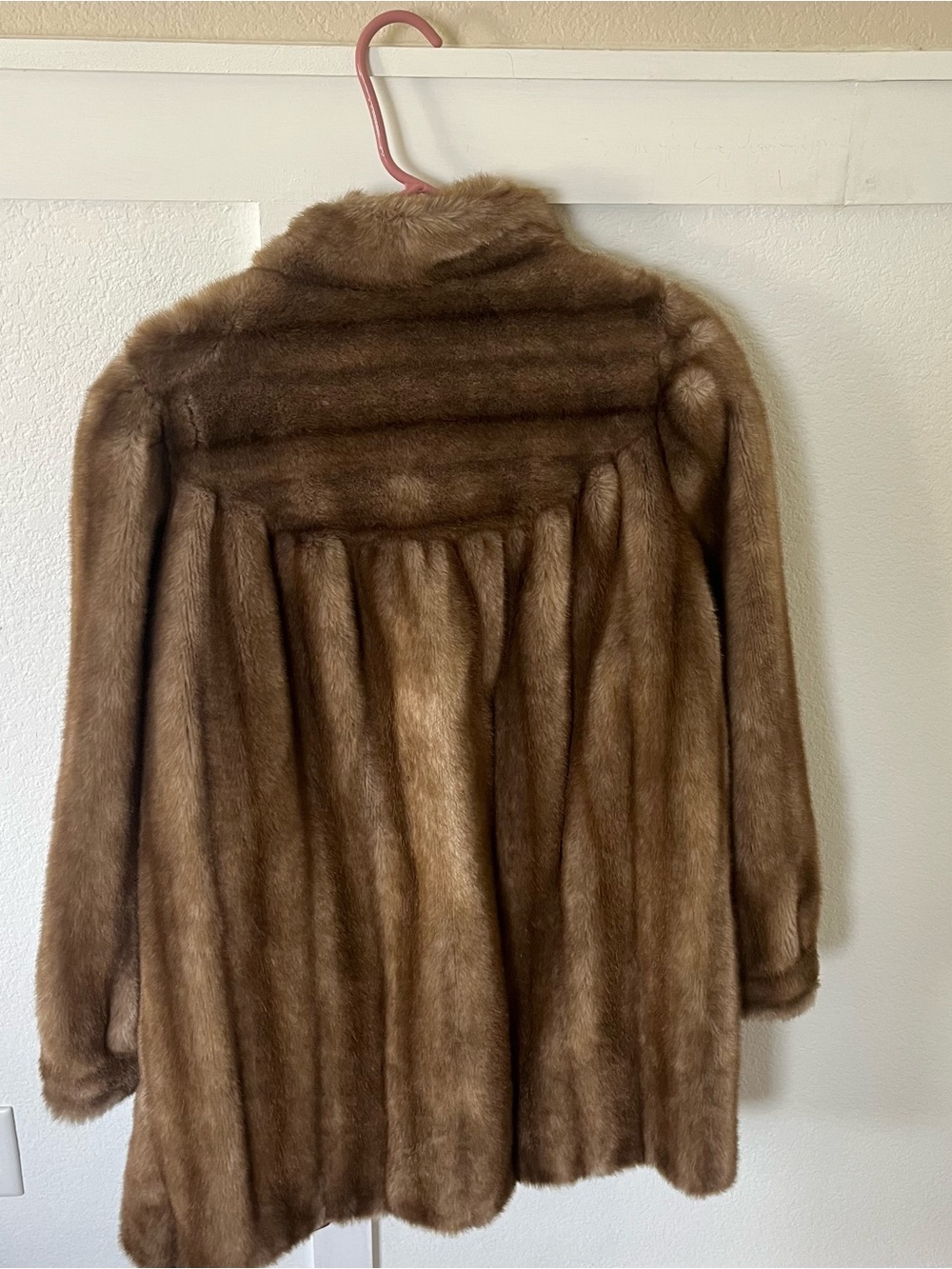 Country Pacer Vintage Faux Fur Women's XL Coat - Picture 7 of 10